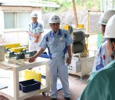 出張講座：ギヤチェーン巻き込まれ体感